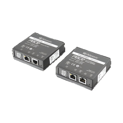 Kit extensor IP y PoE por cable UTP CAT5E hasta 500 mts @ 100 mbps